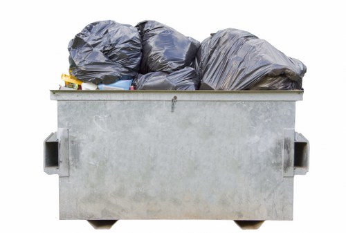 Business waste removal services in Alperton