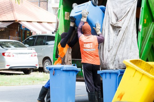Proper disposal of office equipment during clearance
