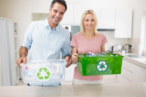 Eco-friendly house clearance practices in Alperton