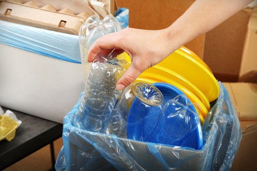 Professional waste removal team in Alperton