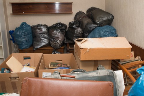Satisfied Customer with Cleared Furniture